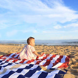 Microfiber Beach Towel Oversized 67'x35' Thin Lightweight Compact Quick Drying and Sand Proof