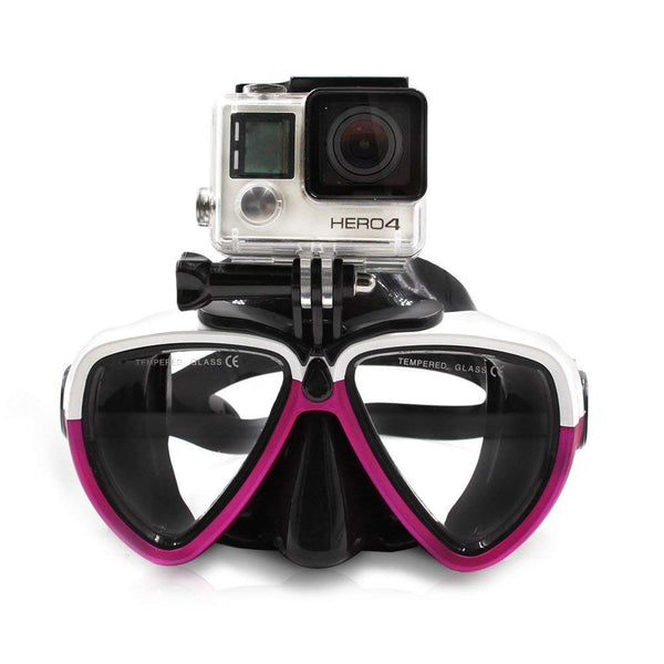 Dive Mask with camera Mount for